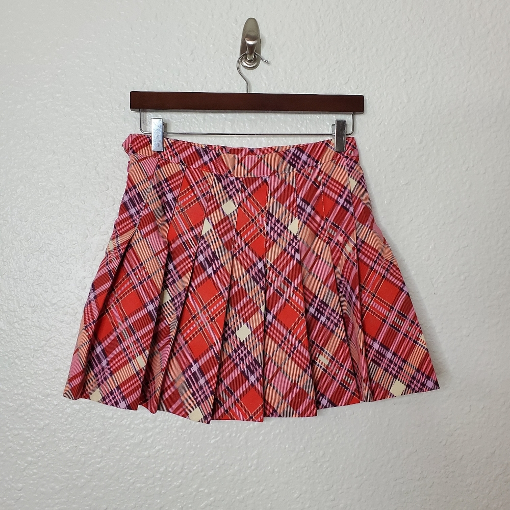 American Apparel 90s Y2k Vintage Plaid Mini Skirt